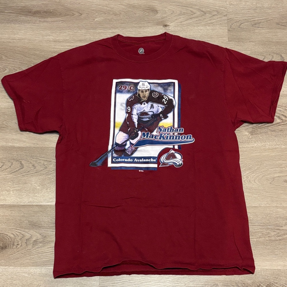 NHL Nathan MacKinnon Short Sleeve Tee